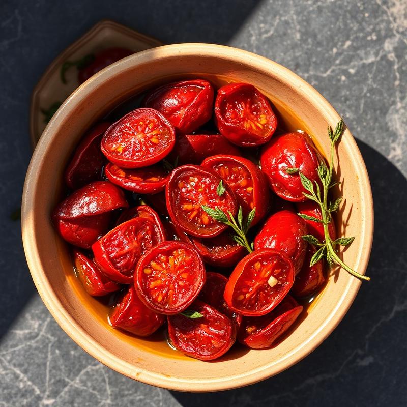 Tomates secos en aceite
